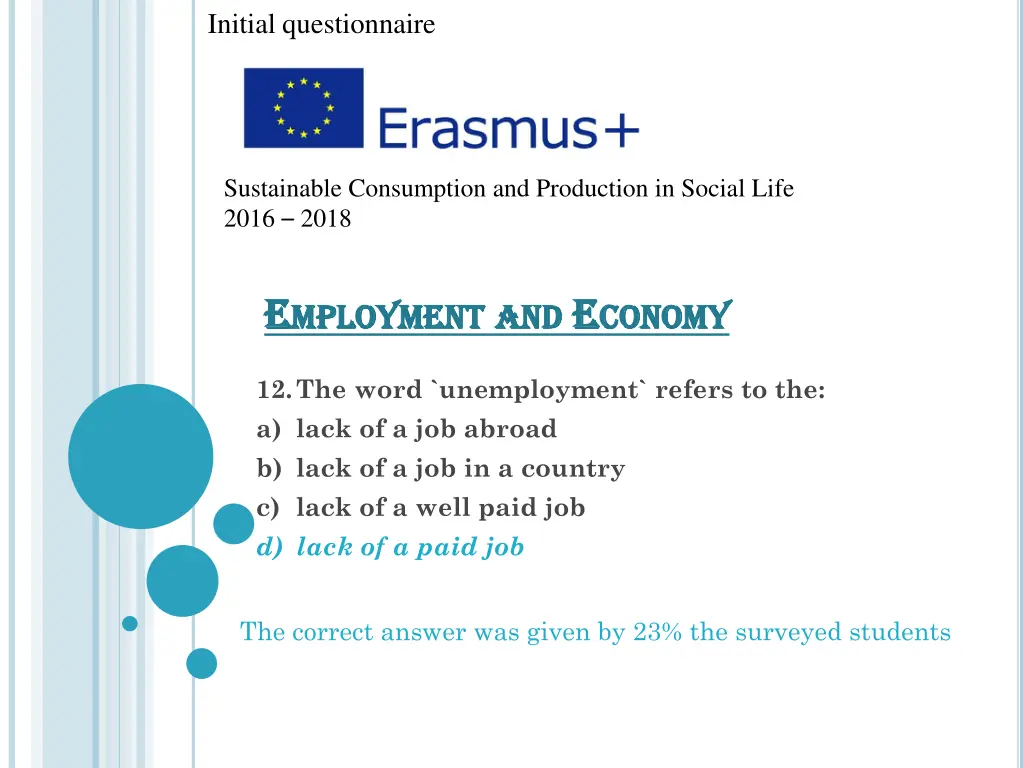 initial questionnaire 28