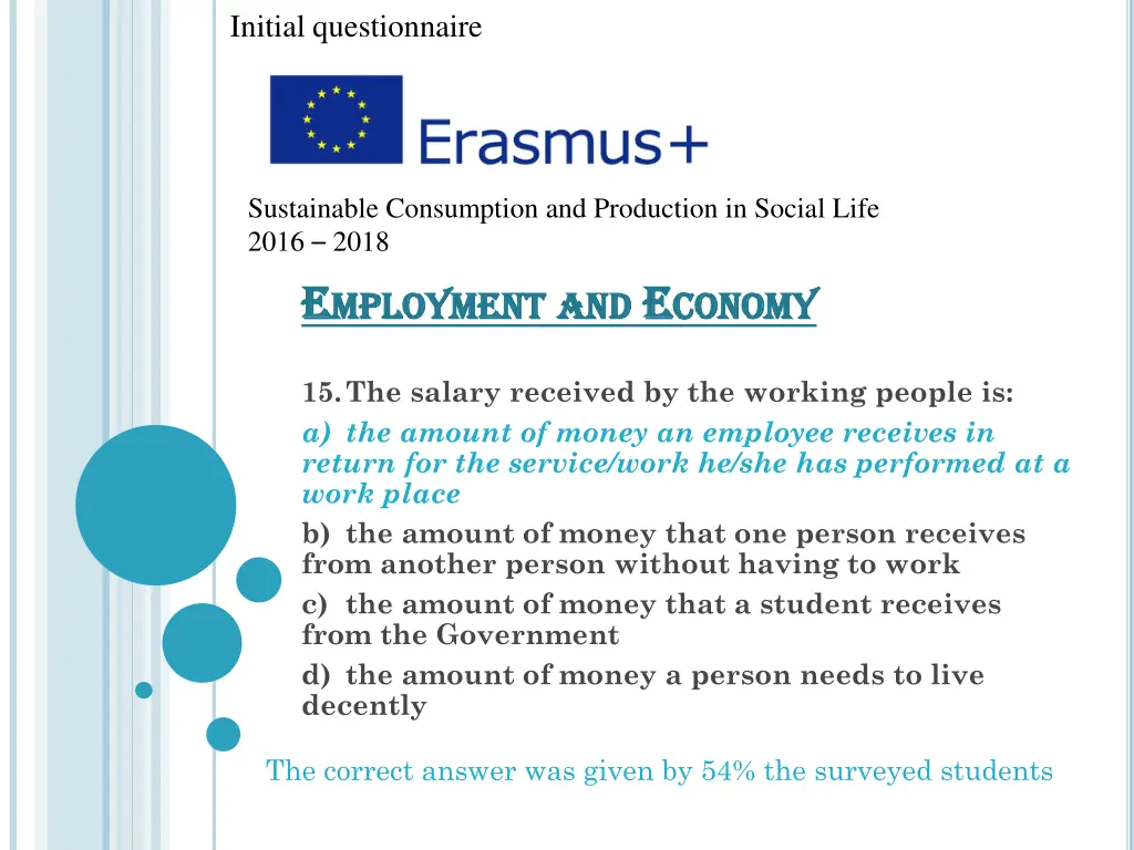 initial questionnaire 34