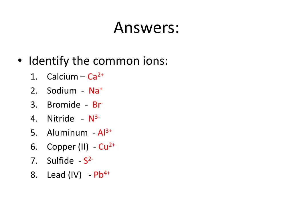 answers 1