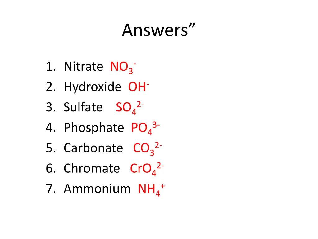 answers 2