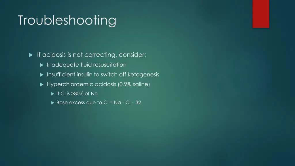 troubleshooting