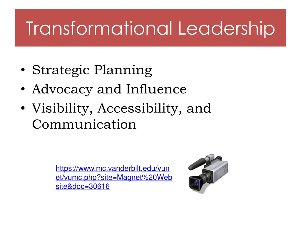 transformational leadership