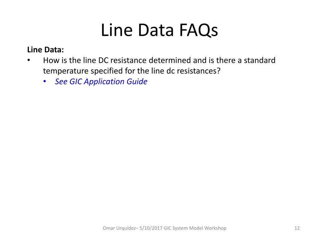 line data faqs 1