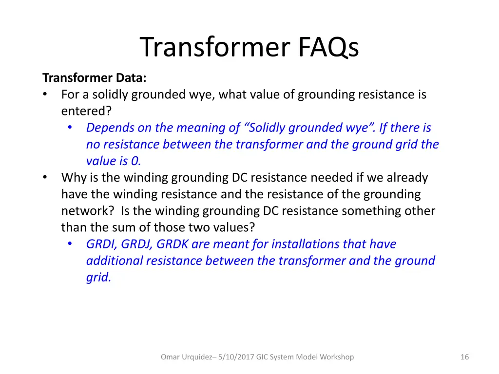 transformer faqs 3