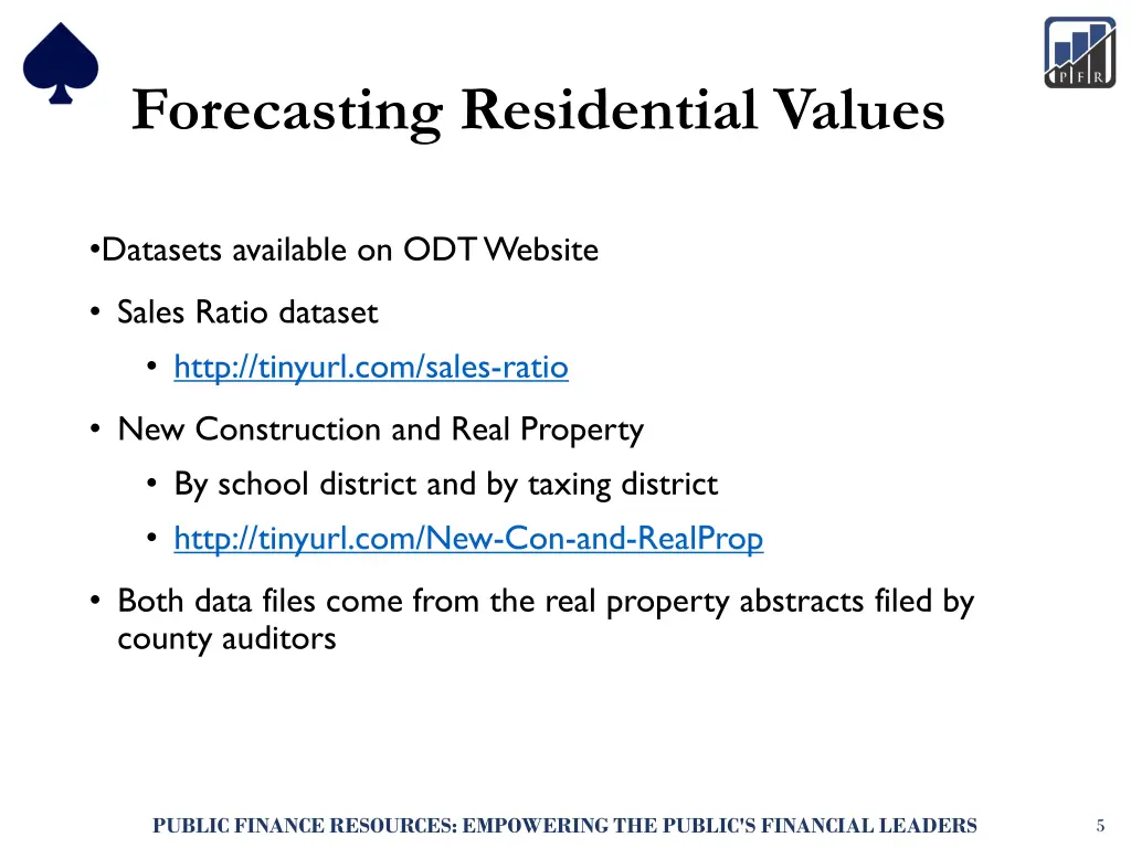 forecasting residential values 2