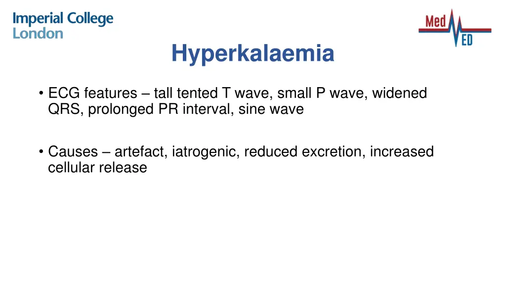 hyperkalaemia