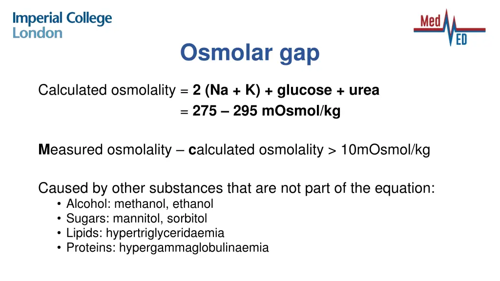 osmolar gap