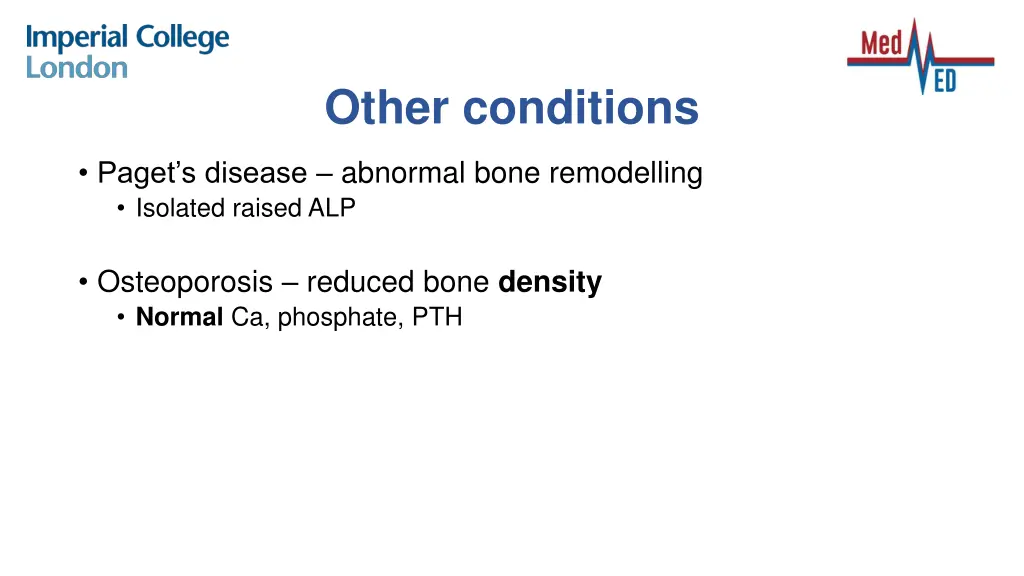 other conditions