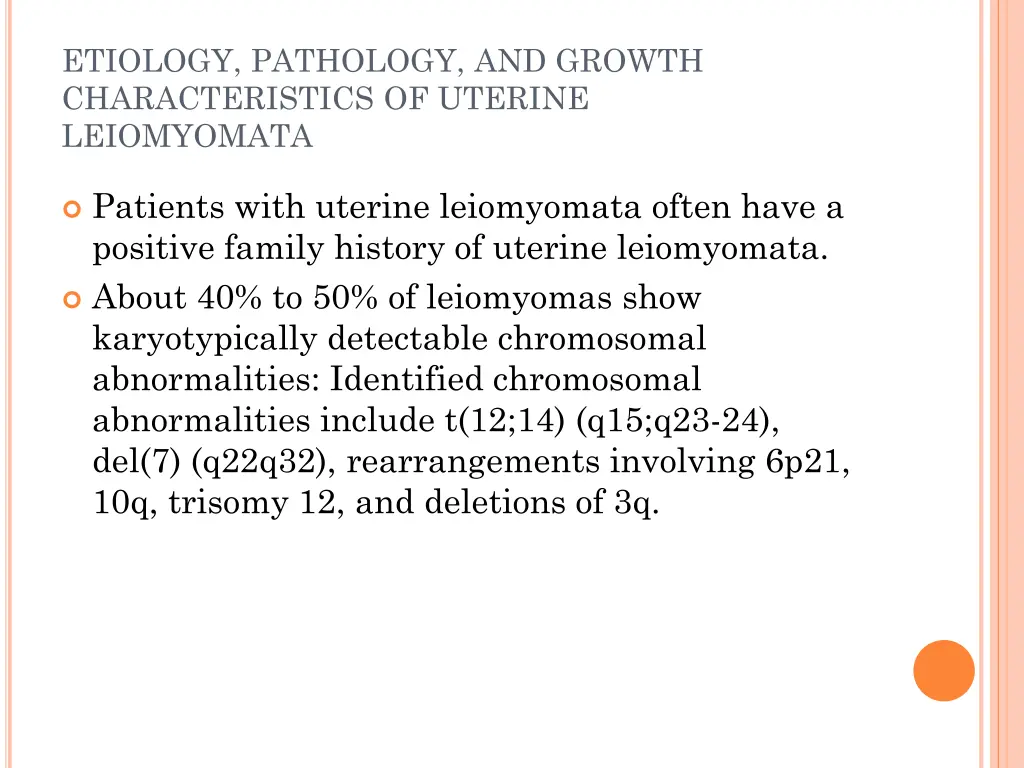 etiology pathology and growth characteristics 1