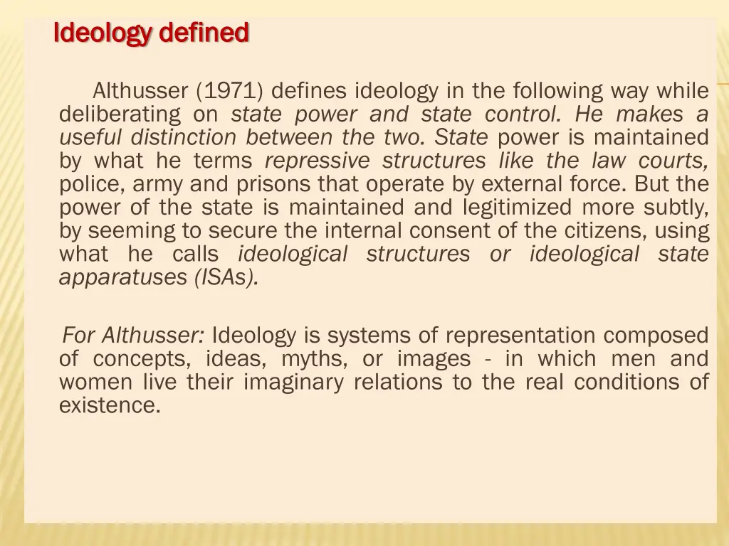 ideology ideology defined