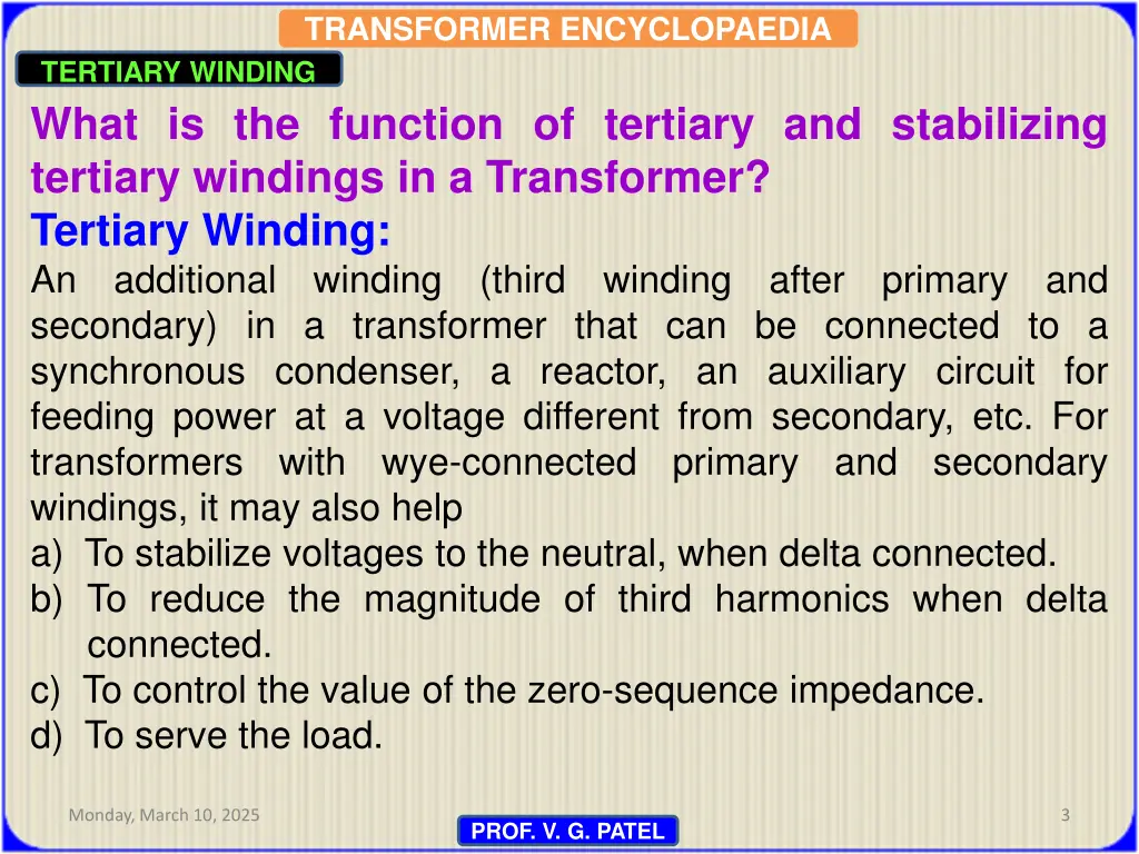 transformer encyclopaedia
