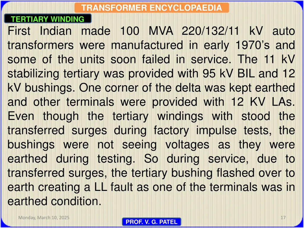 transformer encyclopaedia tertiary winding 14