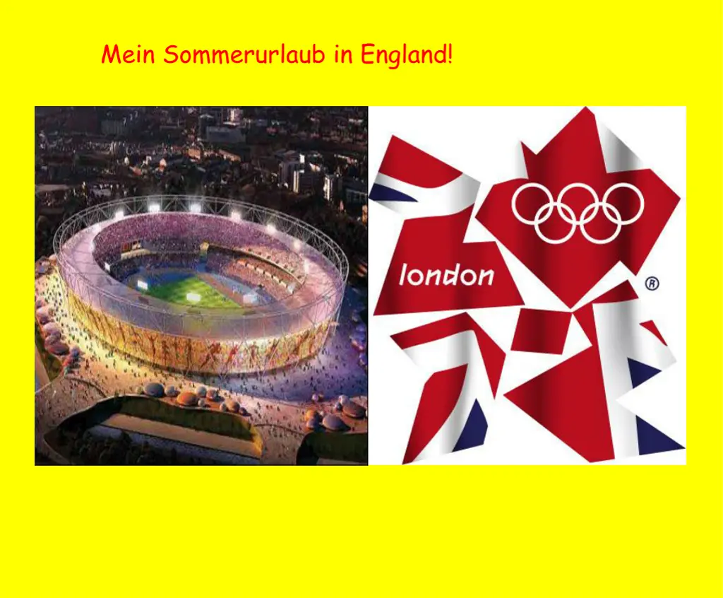 mein sommerurlaub in england