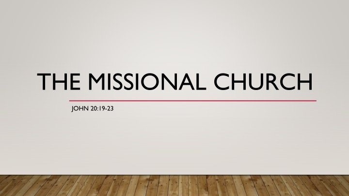 the missional church
