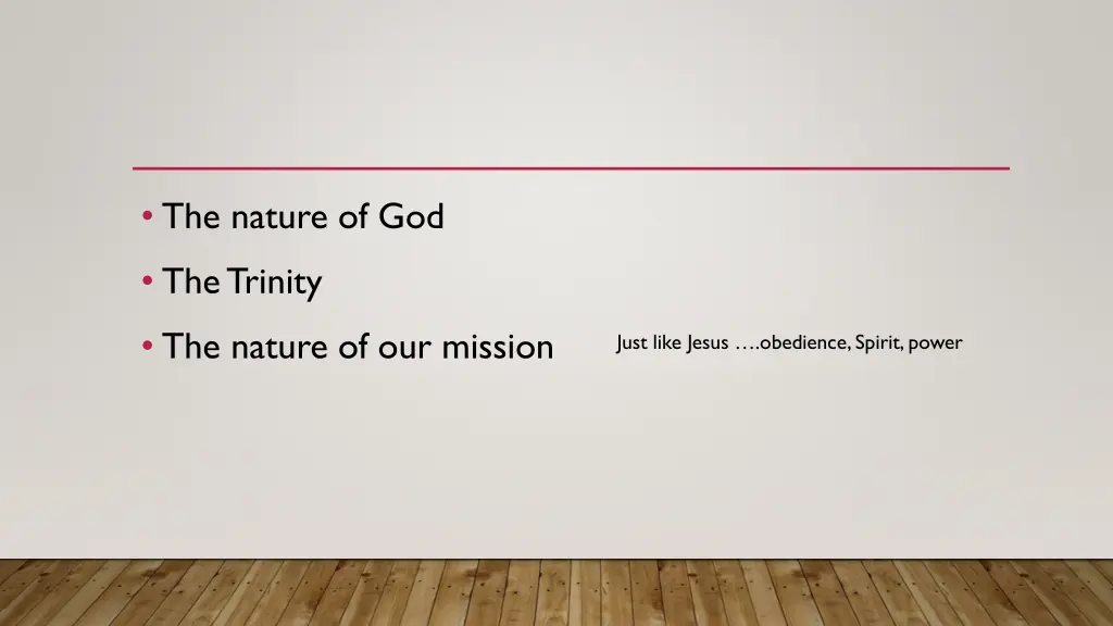 the nature of god