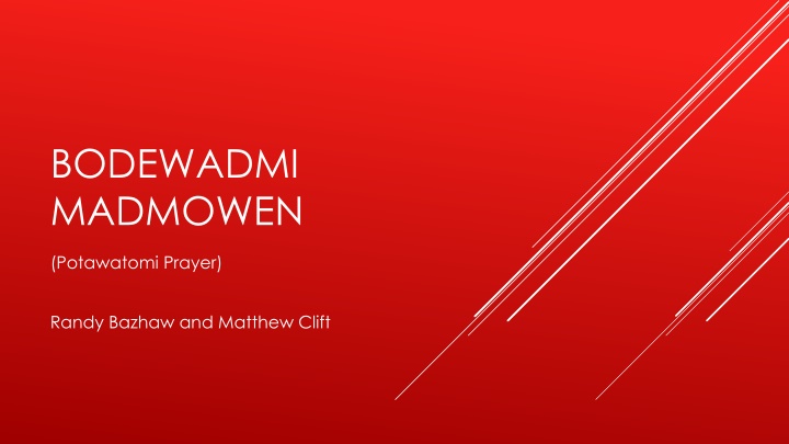 bodewadmi madmowen