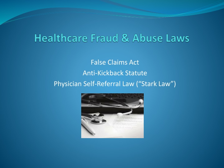 false claims act anti kickback statute physician