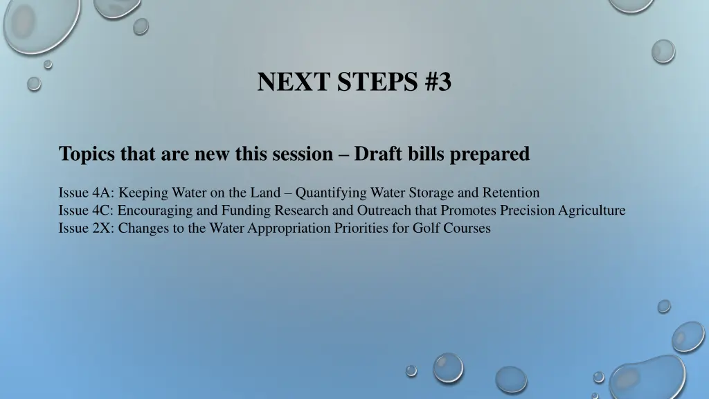 next steps 3