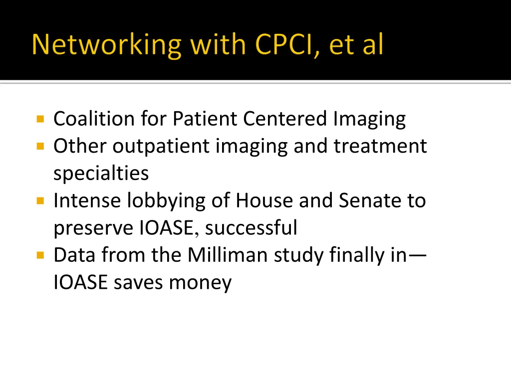 coalition for patient centered imaging other