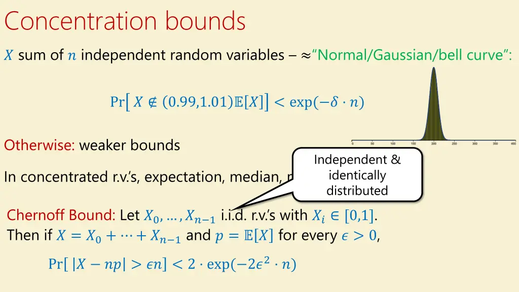 concentration bounds sum of independent random