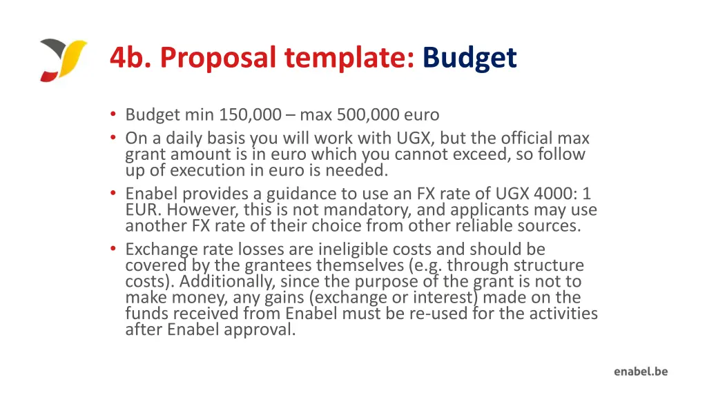 4b proposal template budget 1