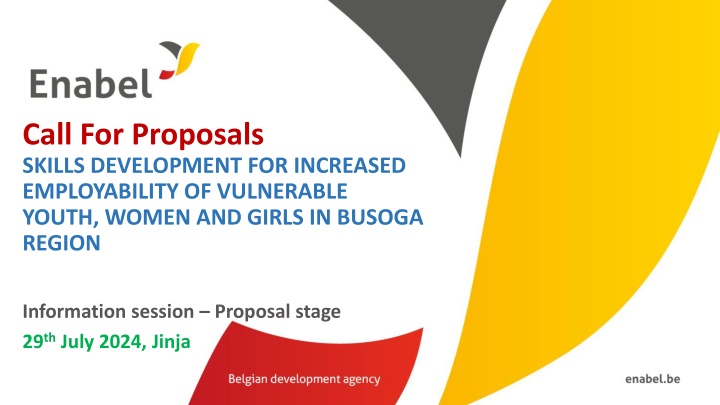 call for proposals skills development