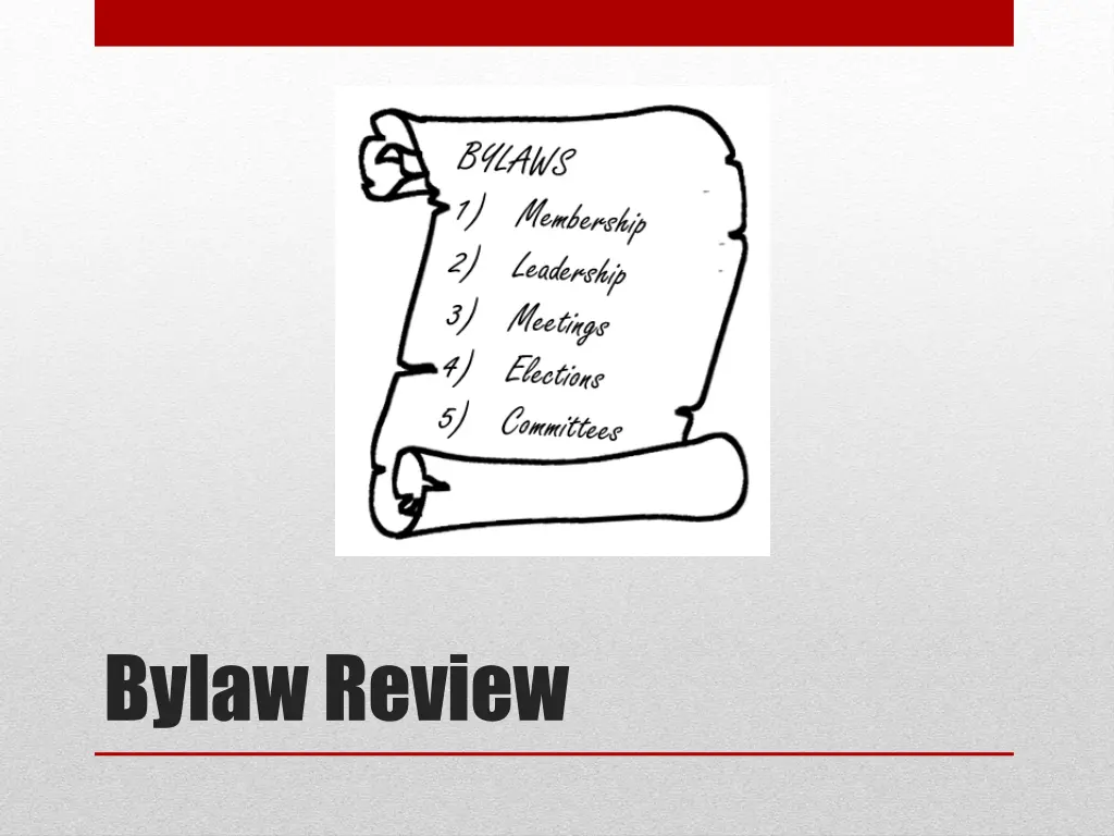 bylaw review