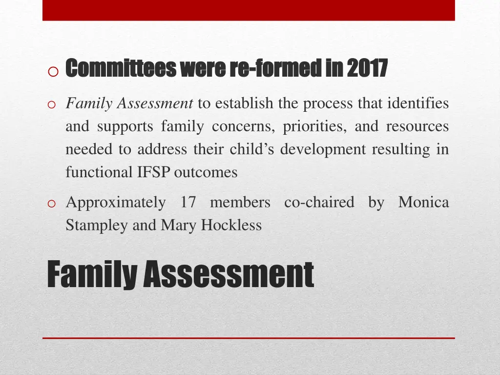 o committees committees were