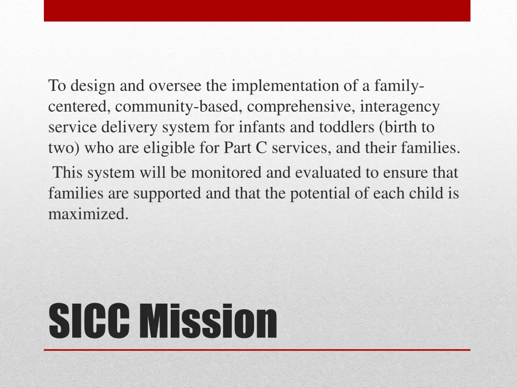 to design and oversee the implementation