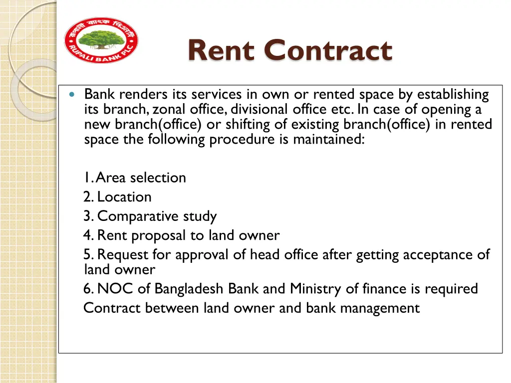 rent contract