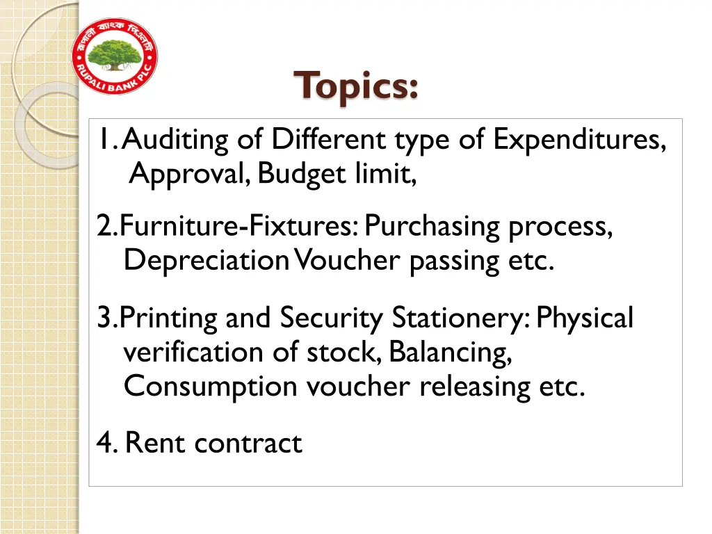 topics