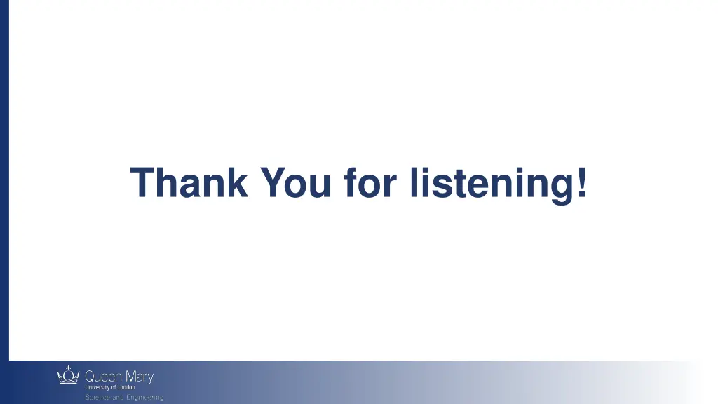 thank you for listening
