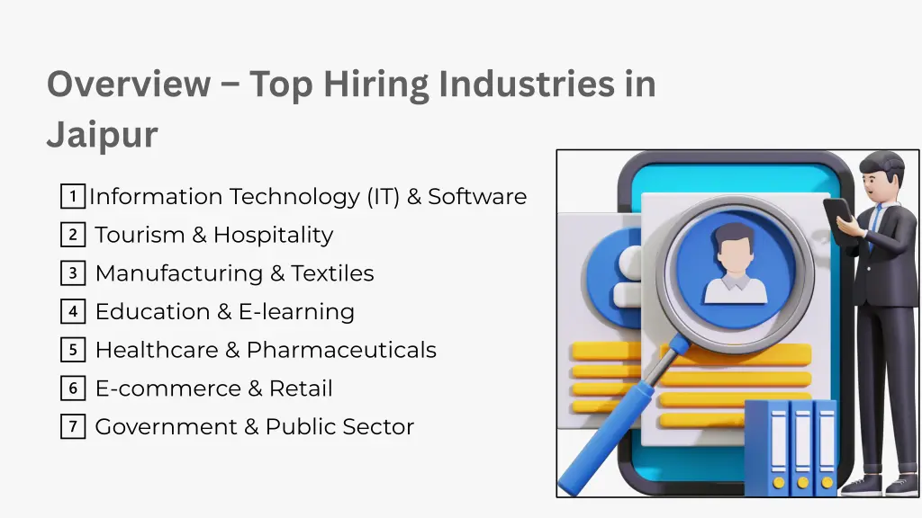overview top hiring industries in jaipur