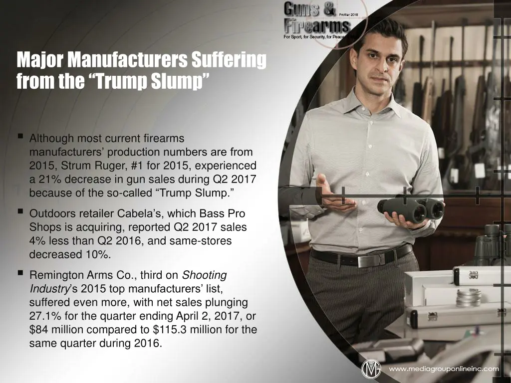major manufacturers suffering from the trump slump