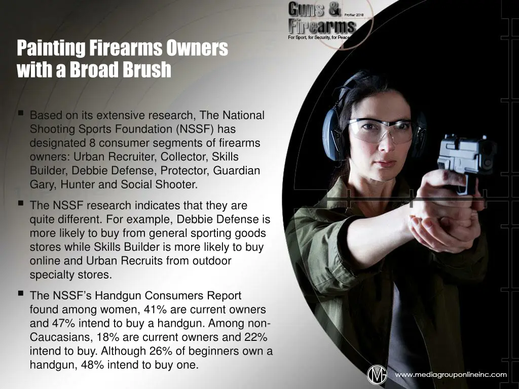 painting firearms owners with a broad brush