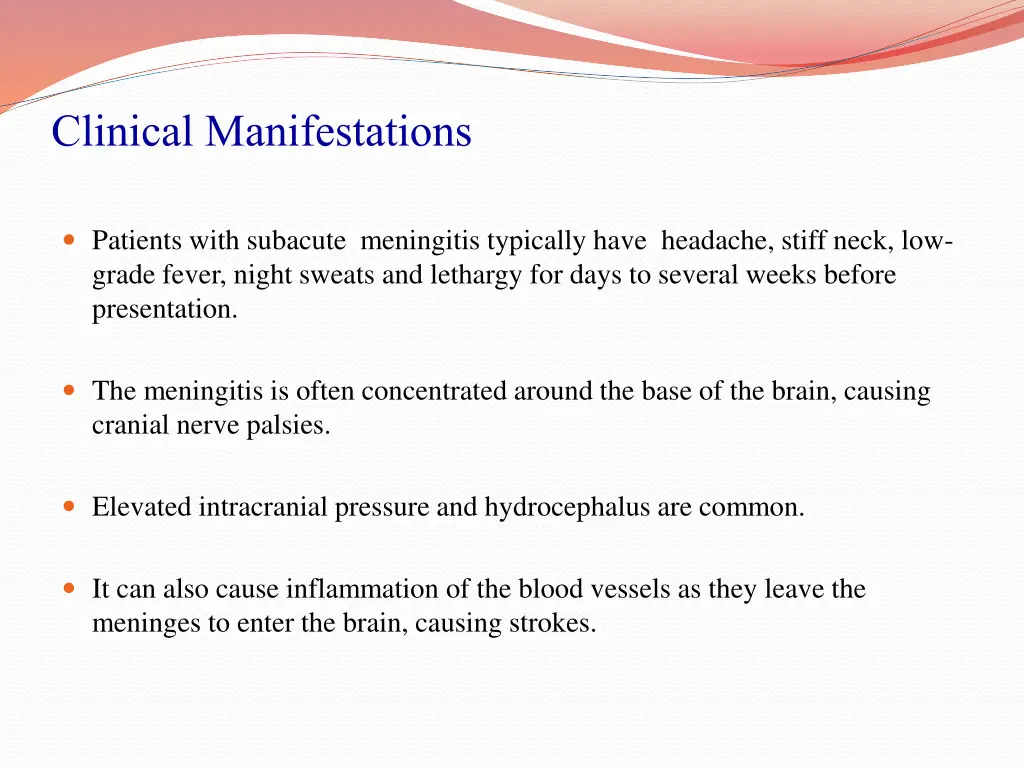 clinical manifestations 1