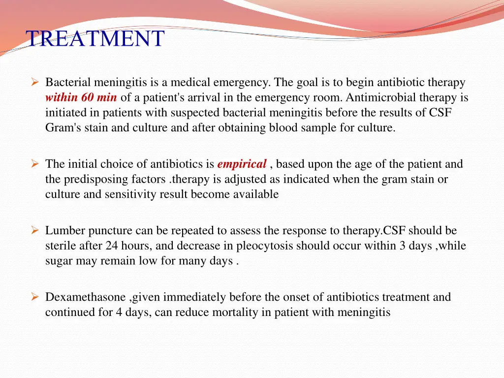 treatment