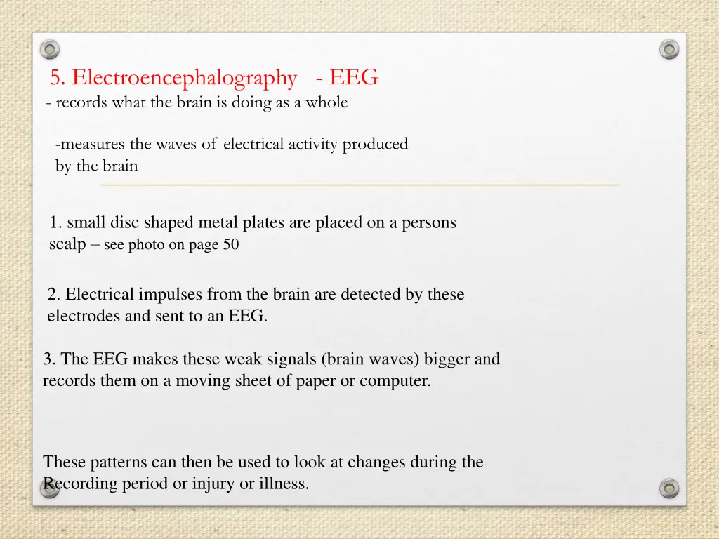 5 electroencephalography eeg records what