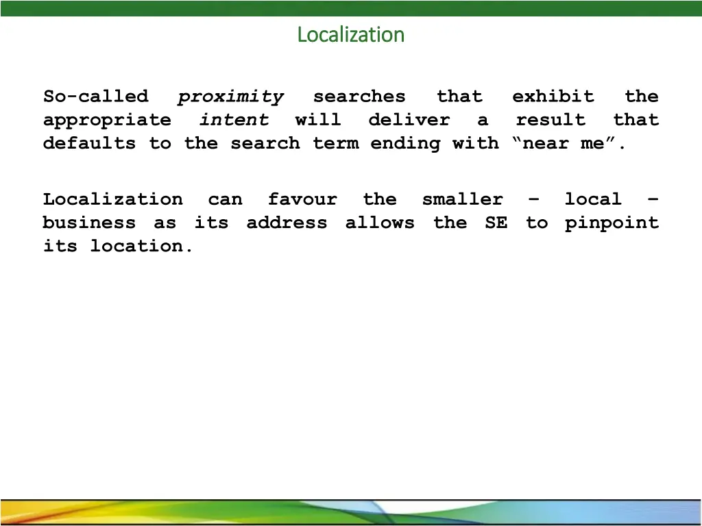localization localization