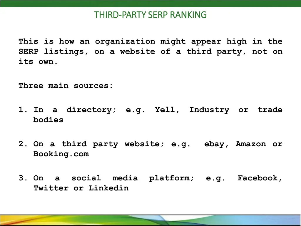 third third party serp ranking party serp ranking