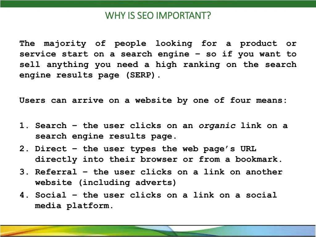 why is seo important why is seo important