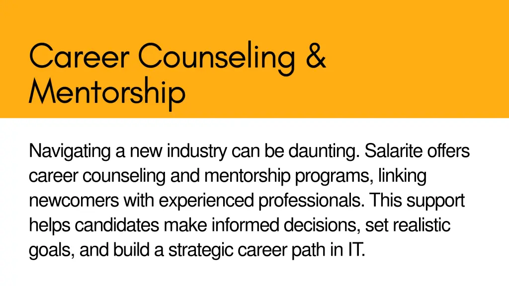 navigating a new industry can be daunting