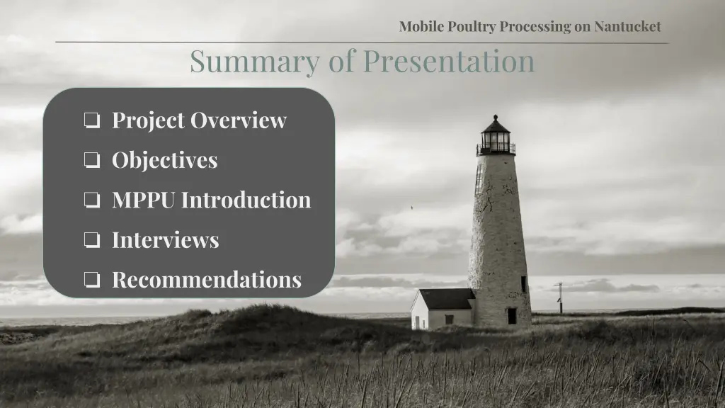 mobile poultry processing on nantucket 1