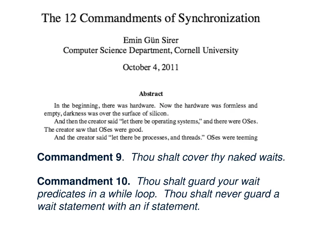 commandment 9 thou shalt cover thy naked waits