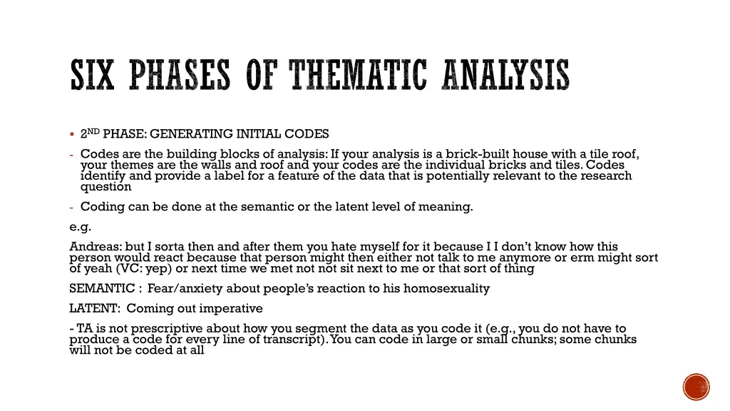 six phases of thematic analysis 1