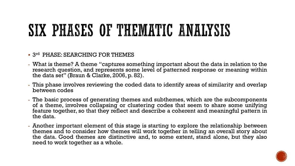 six phases of thematic analysis 4