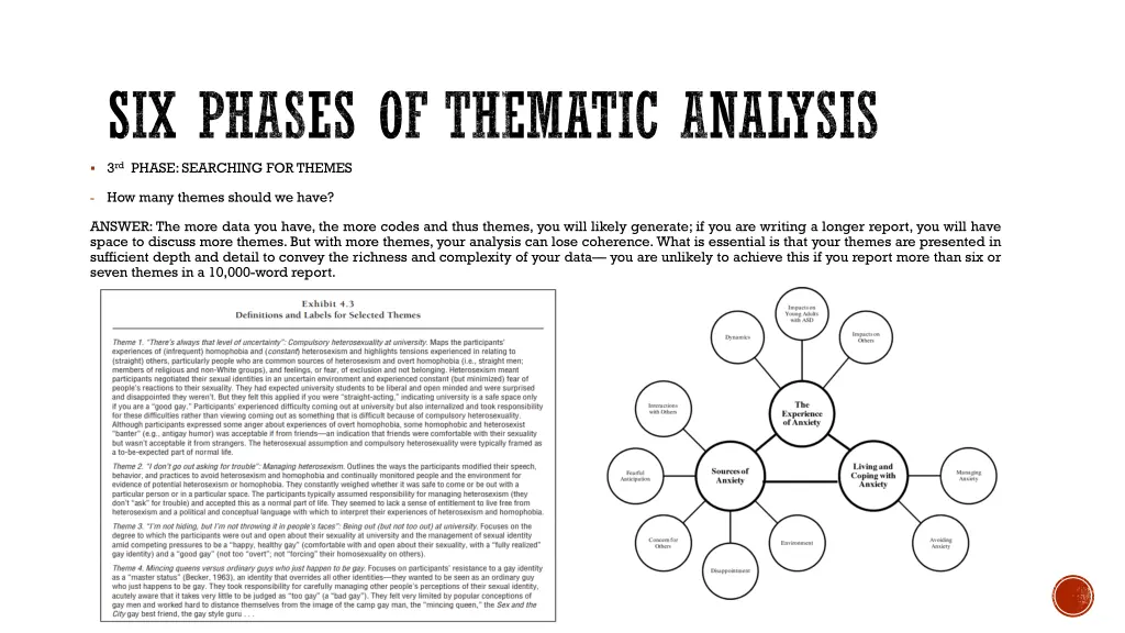 six phases of thematic analysis 5