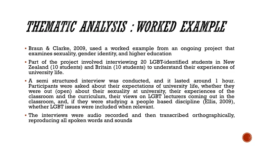 thematic analysis worked example