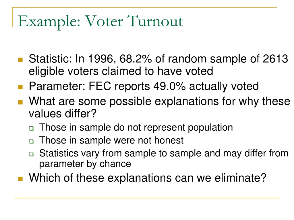 example voter turnout