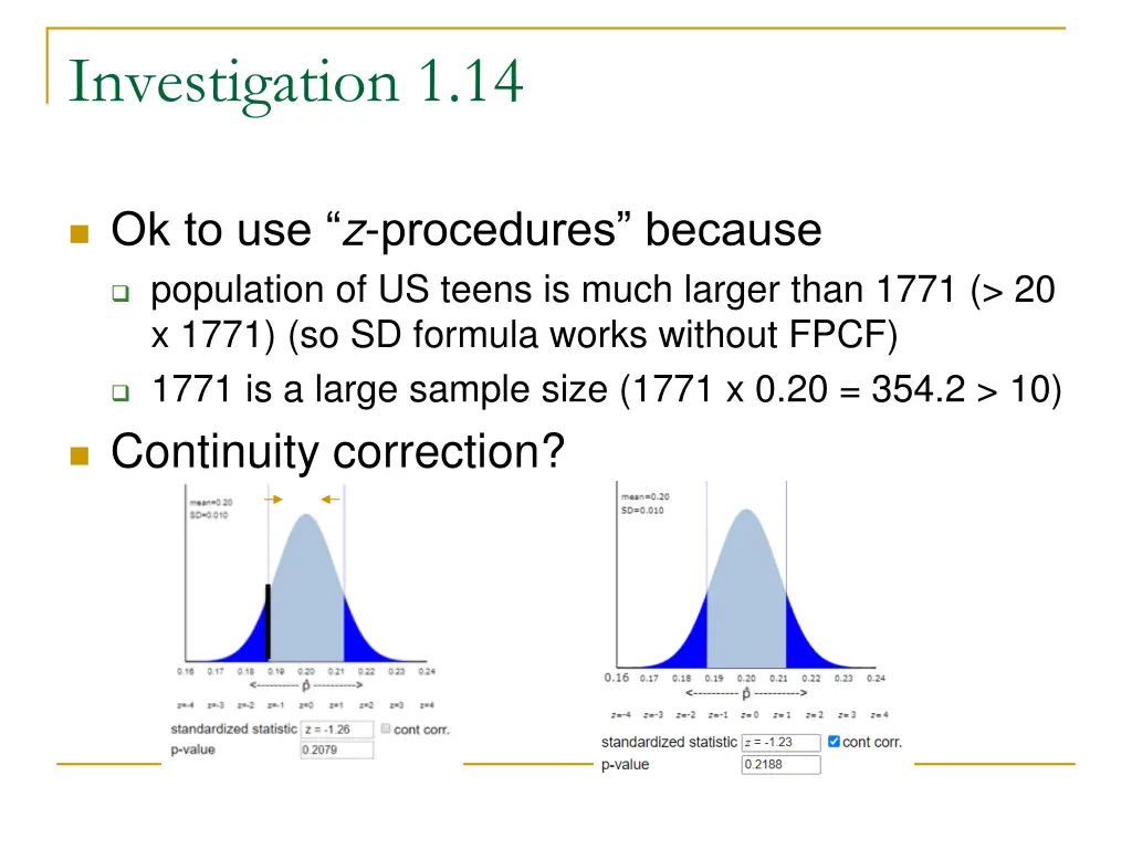 investigation 1 14